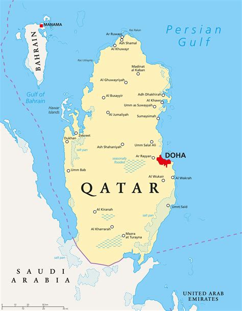 capital city of qatar|where is doha qatar located.